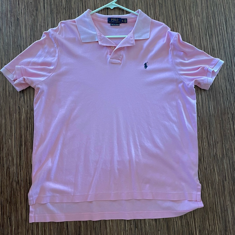Polo Ralph Lauren Polo Pink Pima Soft Touch Shirt Mens XL